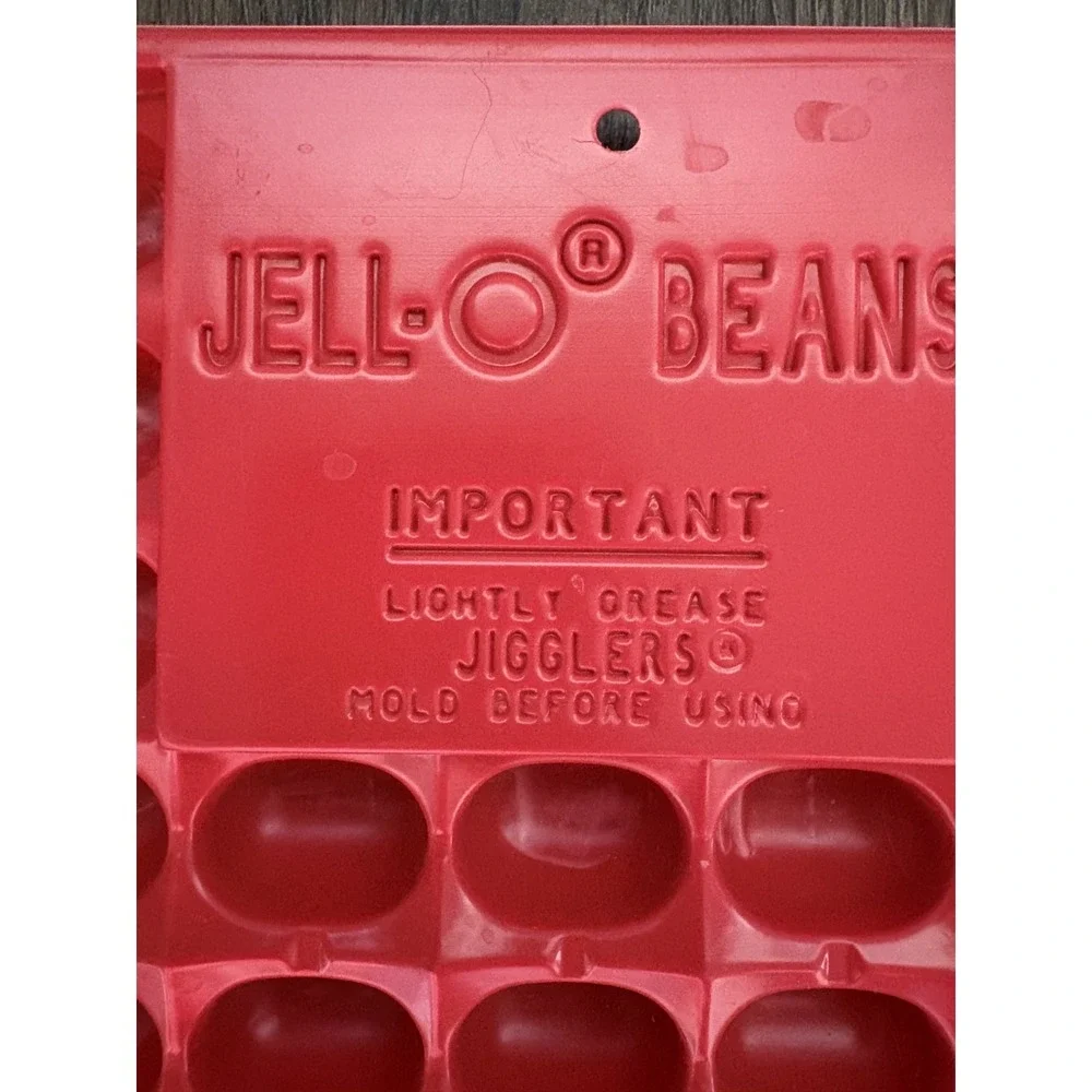 Vintage Jell-O Beans Party Tray Mold Makes 82 Jell-O Beans